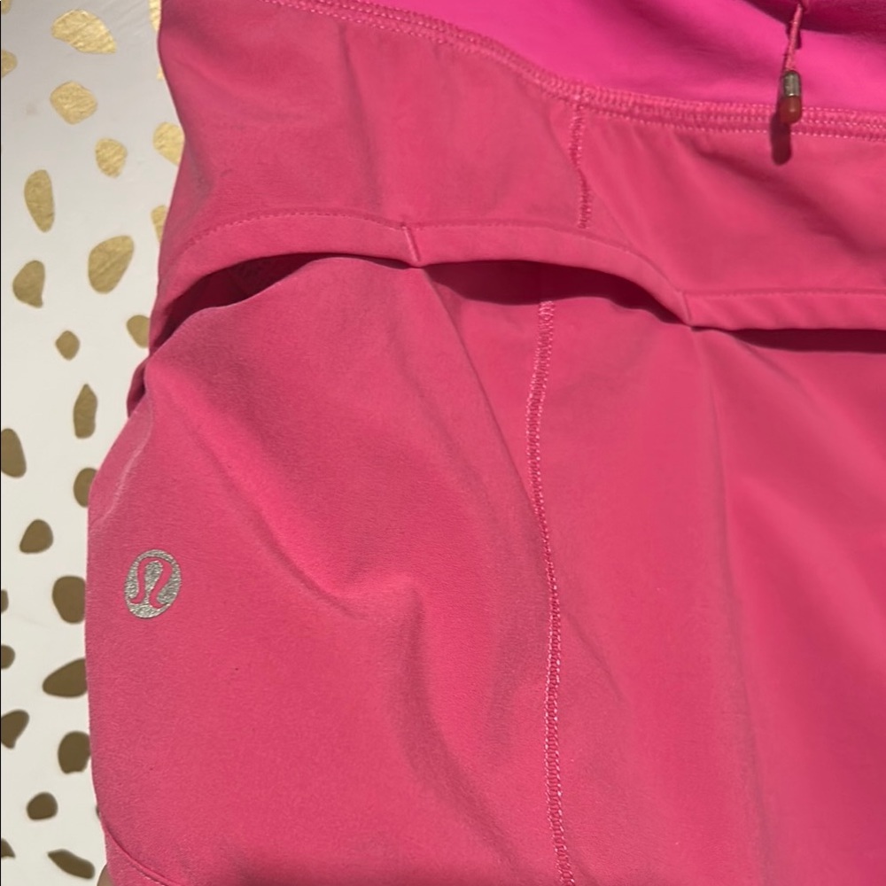 Lululemon Women's Pink Athletic Shorts - Picture 5 of 9